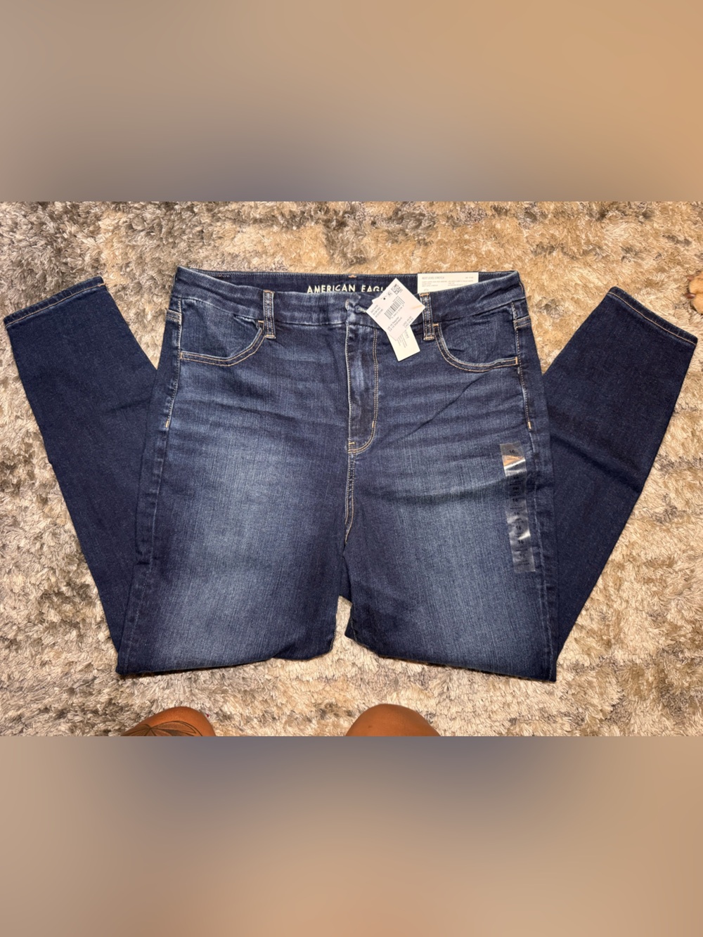 American Eagle Outfitters Dark Wash Blue Women's Jeans